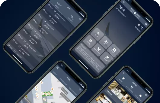 Warsaw Airport mobile app case study Warsaw airport mobile application