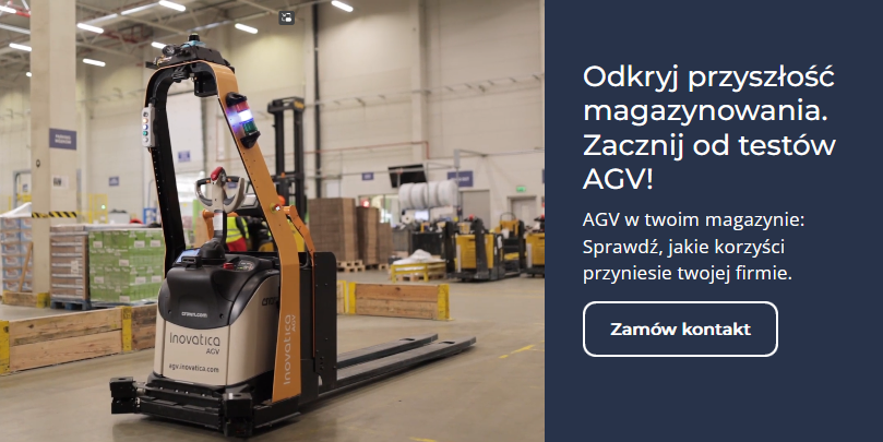 Audyt robotyzacji transportu w magazynie Testy przedwdrożeniowe AGV